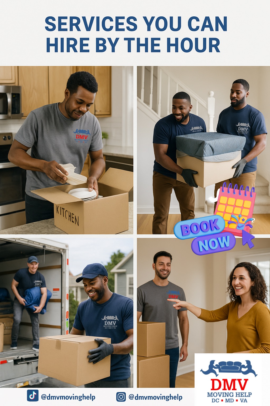 DMV Moving - Hire Move Help By The Hour