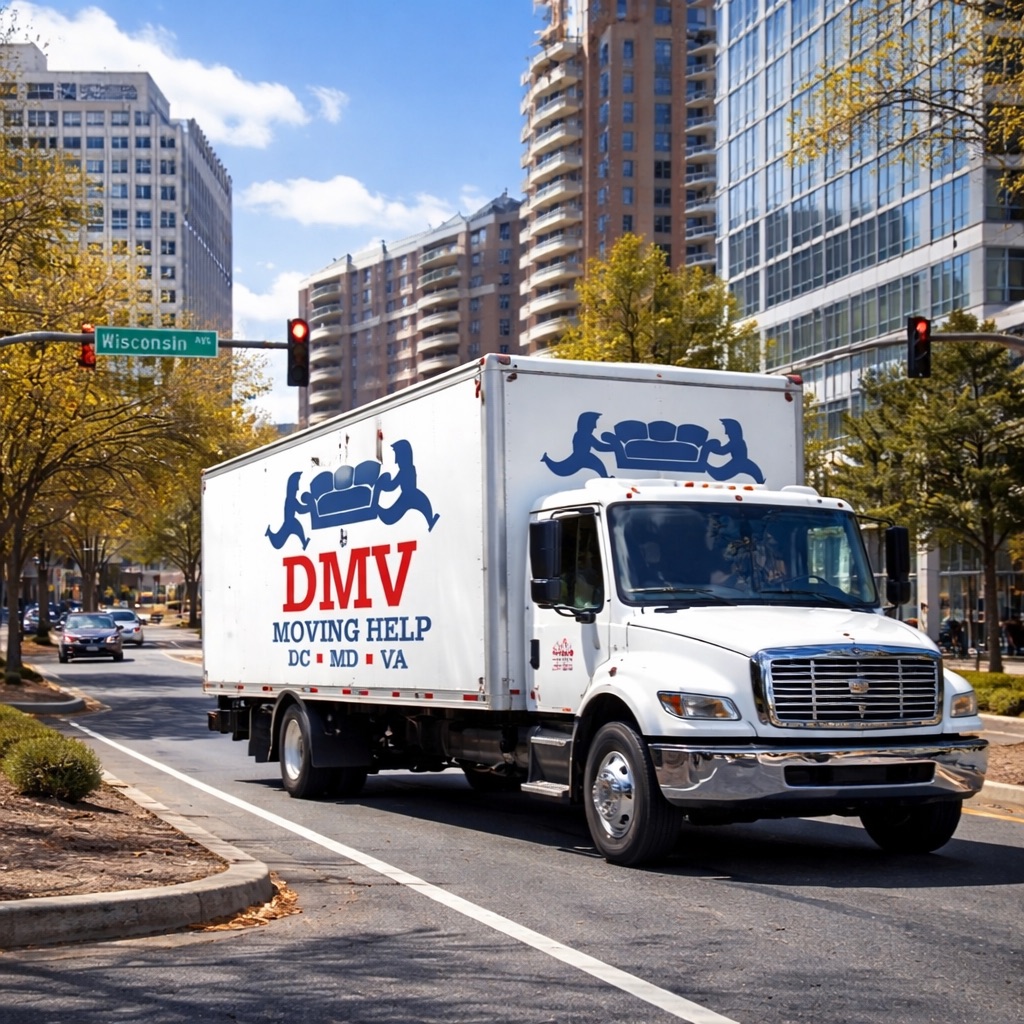 DMV Movers - Wisconsin Ave, Bethesda Maryland